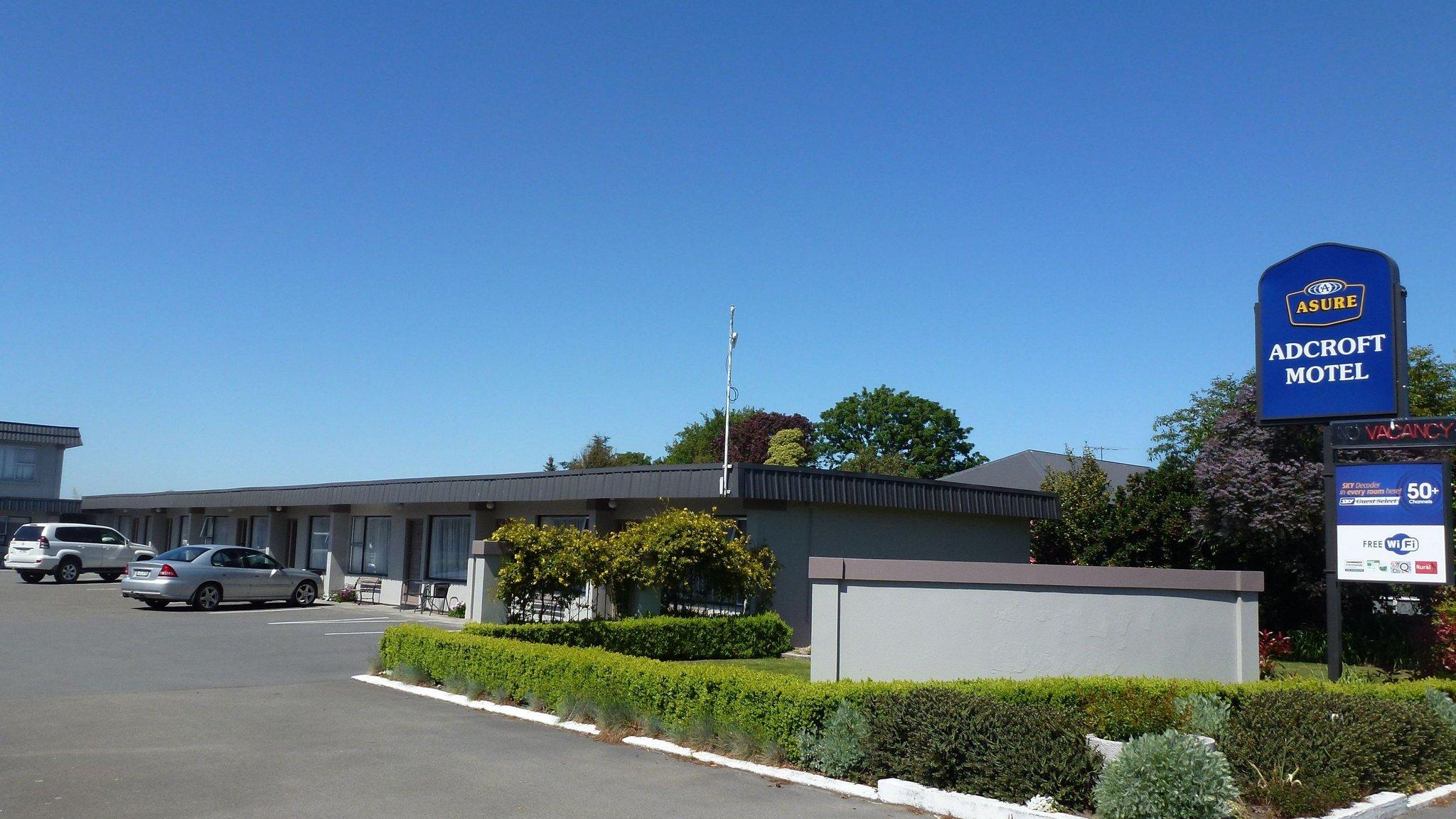 Asure Adcroft Motel in Ashburton, NZ
