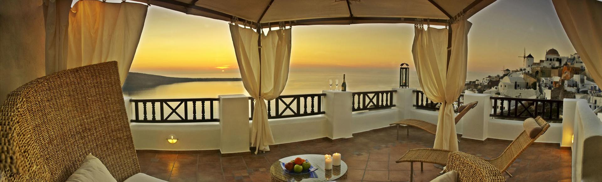 Oia Castle Luxury Suites à Santorini, GR
