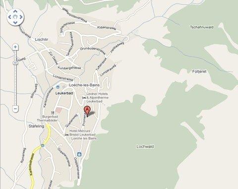 Parkhotel Quellenhof i Leukerbad, CH