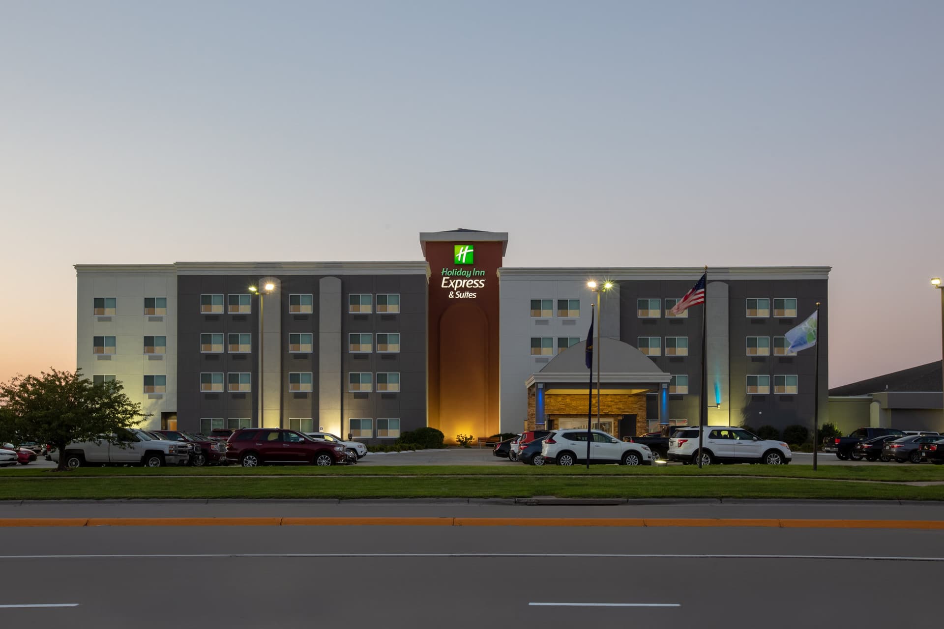 コロンバス, NEにおけるHoliday Inn Express Hotel & Suites Columbus