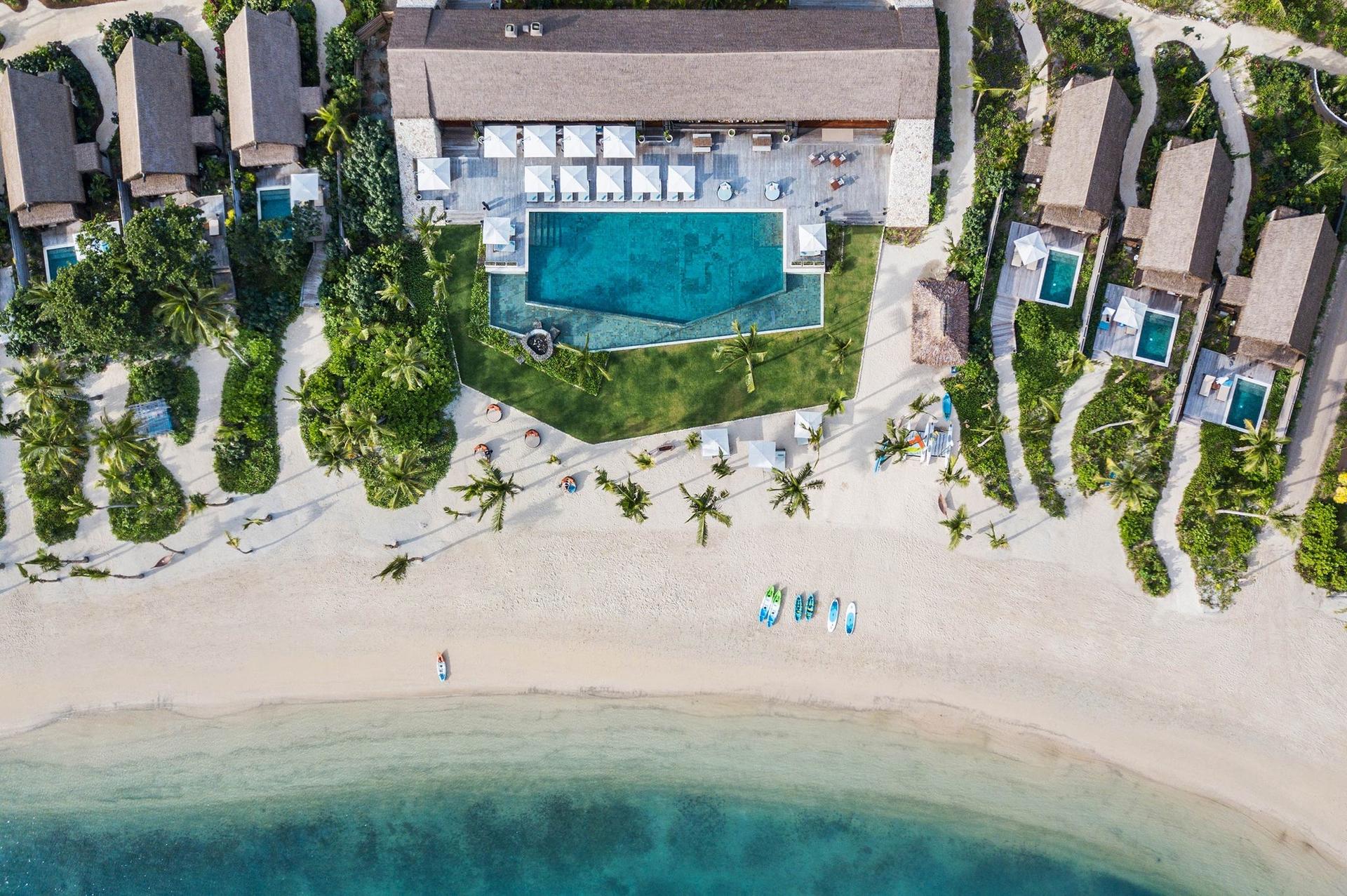 Six Senses Fiji in Malolo-eiland, FJ