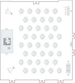 Semicírculos crecientes (Cabaret)
