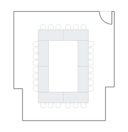 Ferro di cavallo chiuso