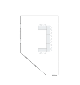 П-образная рассадка