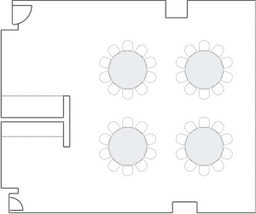 Банкетные круглые столы