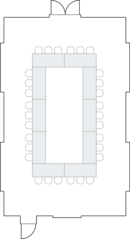 Ferro di cavallo chiuso