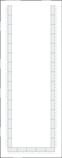 П-образная рассадка