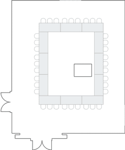 Ferro di cavallo chiuso