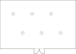 Mesas redondas de coquetel