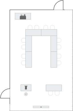 П-образная рассадка