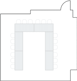 П-образная рассадка