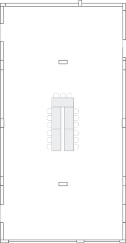 П-образная рассадка