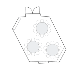 โต๊ะกลมแบบ Banquet