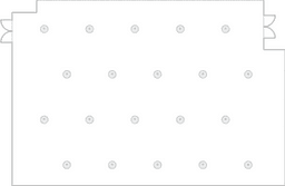 En mesitas de cóctel circulares