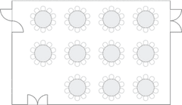 Banket yuvarlak masa