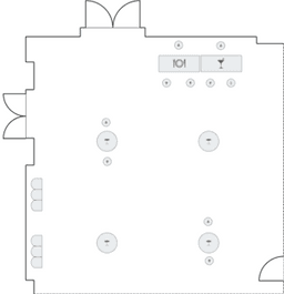 Коктейльные круглые столы