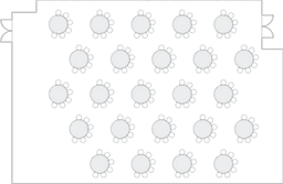 Semicírculos crecientes (Cabaret)