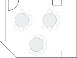 Semicírculos crecientes (Cabaret)