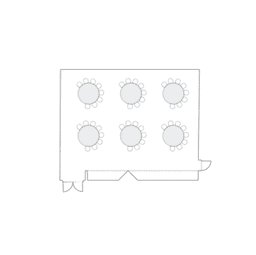 Semicírculos crecientes (Cabaret)