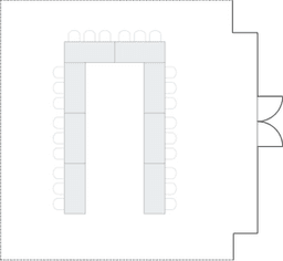 П-образная рассадка