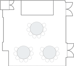 Semicírculos crecientes (Cabaret)