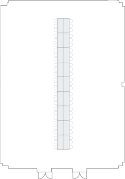 Configuração de sala de reuniões