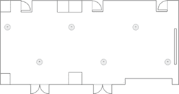 En mesitas de cóctel circulares