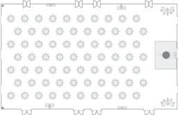 Mesas redondas de banquete