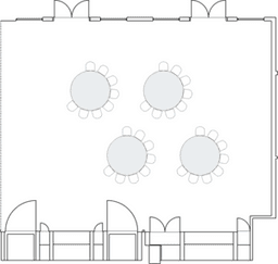 Semicírculos crecientes (Cabaret)