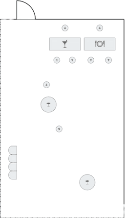 Коктейльные круглые столы