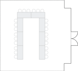 П-образная рассадка