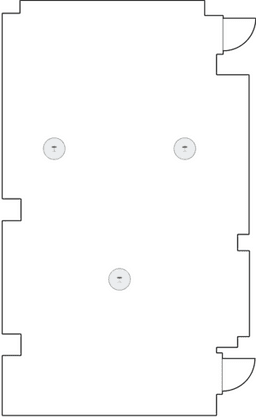 Mesas redondas de coquetel