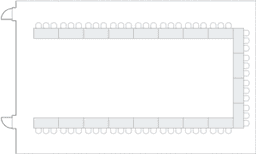 П-образная рассадка