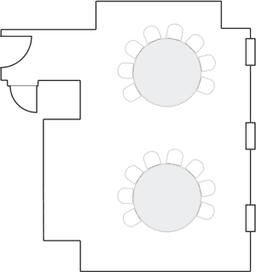 Semicírculos crecientes (Cabaret)
