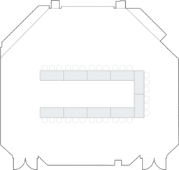 П-образная рассадка