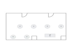 En mesitas de cóctel circulares