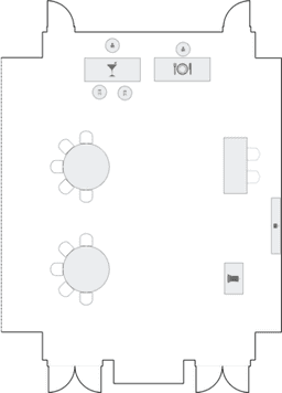 Semicírculos crecientes (Cabaret)