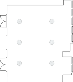 Mesas redondas de coquetel