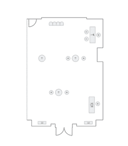 โต๊ะกลมแบบ Cocktail