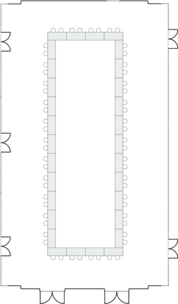 Ferro di cavallo chiuso