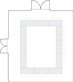 Ferro di cavallo chiuso