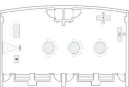Semicírculos crecientes (Cabaret)