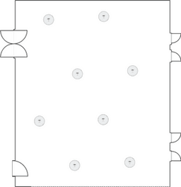 โต๊ะกลมแบบ Cocktail