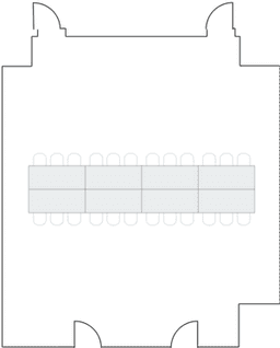 Configuração de sala de reuniões