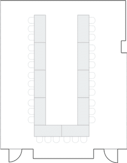 П-образная рассадка