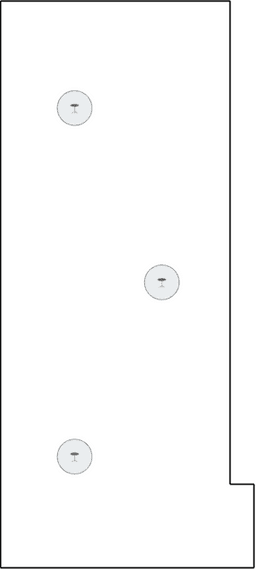 โต๊ะกลมแบบ Cocktail