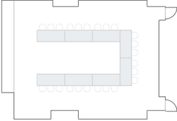 П-образная рассадка