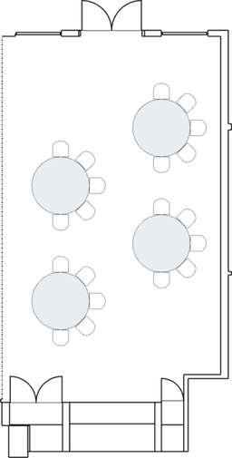 Semicírculos crecientes (Cabaret)