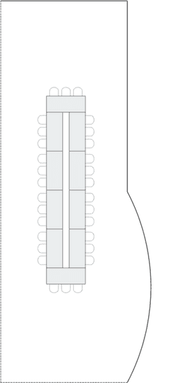 Ferro di cavallo chiuso