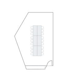 Configuração de sala de reuniões
